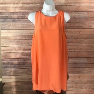 Coral Sleeveless Blouse NWT
